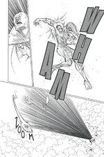 Chap 272 - Shoot using his flying hands to avoid Youpi's attack