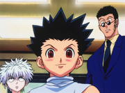 Gon pawning his license HXH 99 EP56