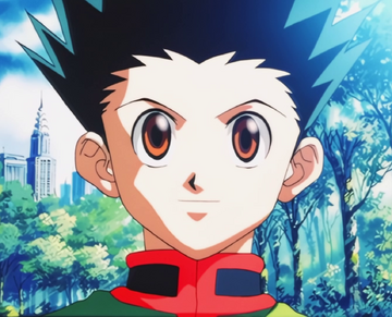 An Anime Character Looking Back At The Camera Background, Gon Profile  Picture Background Image And Wallpaper for Free Download