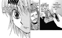 344 - Kurapika staring at a picture of Tserriednich