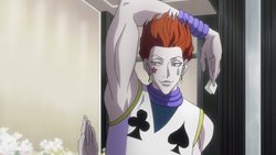 Hisoka's entry