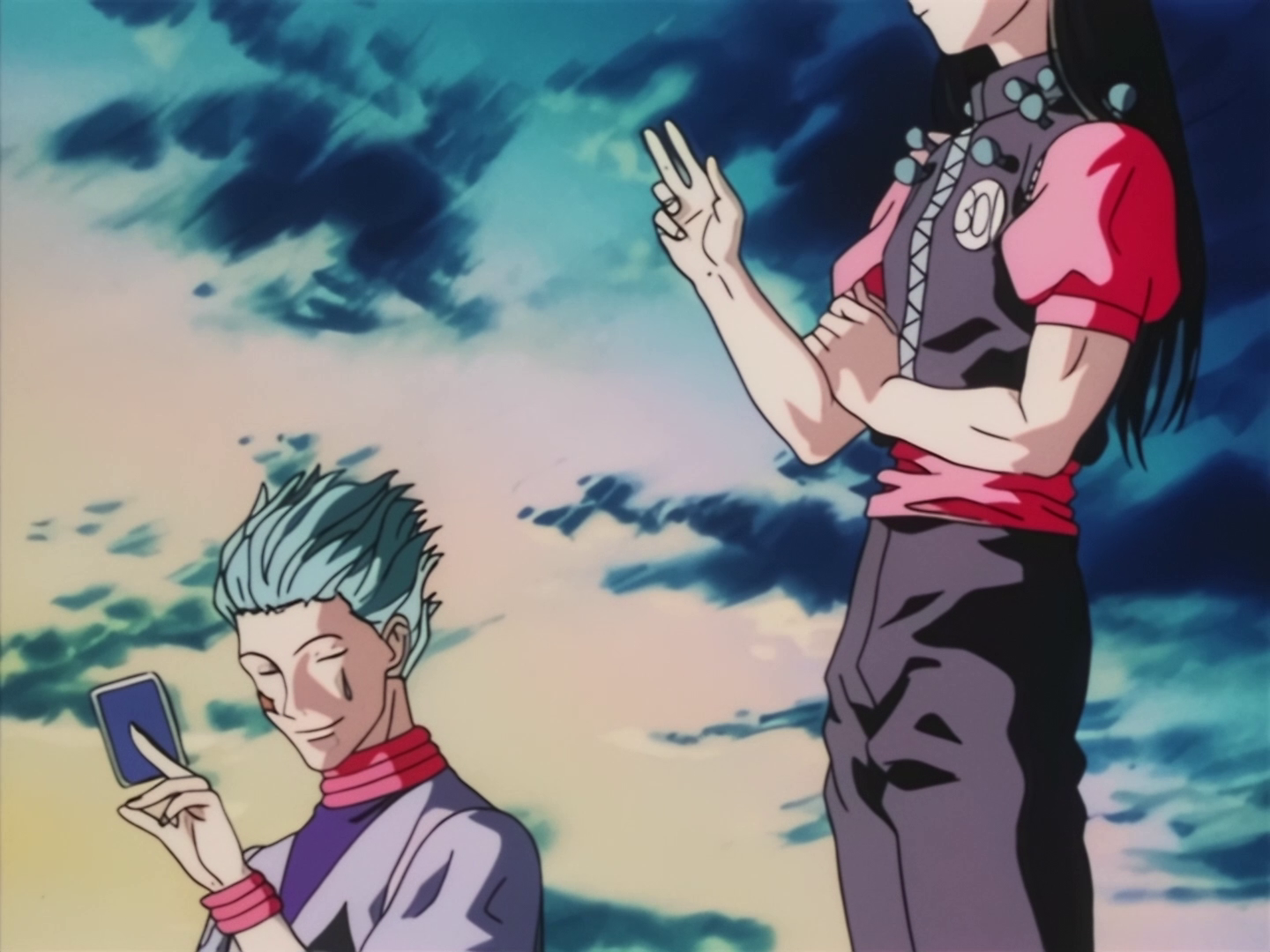 hunter x hunter hisoka vs illumi