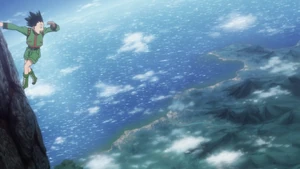 Gon climbs the world's largest tree