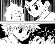 Chap 124 - Gon and Killua continuing to train