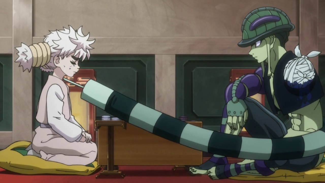 8. GUNGI AND KOMUGI - SCORE 8.6, Hunter X Hunter's Chimera Ant Arc truly  delivered an amazing story arc where humanity w…