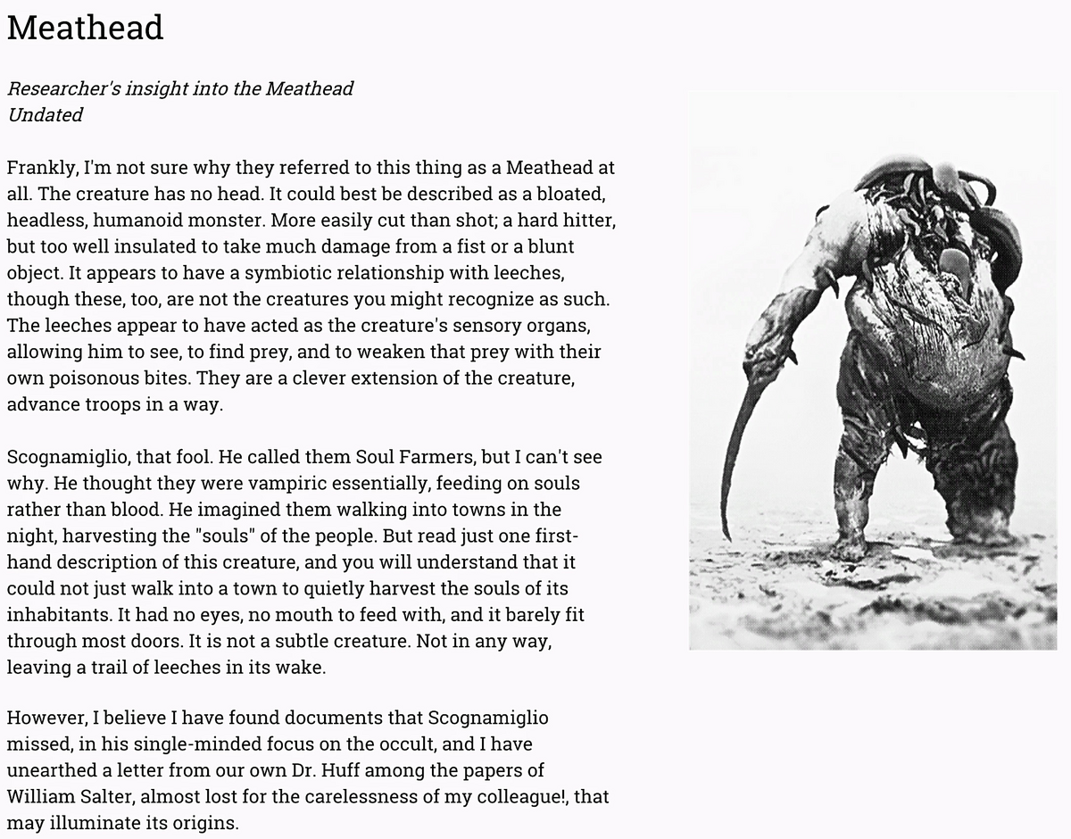 Meathead Official Hunt Showdown Wiki
