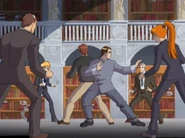 Dante and Santiago work together to fight the Suits