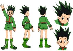 Acervo Zen - Gon Freecss(Hunter x Hunter)-É o protagonista da história,um  menino de 12 anos que deseja se tornar um Hunter para encontrar seu pai,o  lendário Hunter Ging Freecss. #anime #fanart #hunterxhunter #