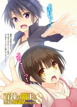 Light Novel illustrations • LN ANIME - Hyakuren no Haou to Seiyaku