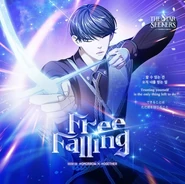 Lyric Poster Soule - Official Soundtack Free Falling - The Star Seekers with TXT by HYBE