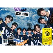 &TEAM - First Howling NOW - Limited Edition Type B Cover - Schuluniform Nightball der Sunshine City School- Diese Schule besuchen die Werwolfbrüder in der original HYBE Story DARK MOON: THE BLOOD ALTAR with ENHYPEN