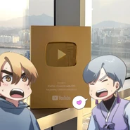 7FATES CHAKHO mit BTS by HYBE - Twitter - 1 million on YouTube