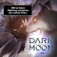 DARK MOON THE GREY CITY with &TEAM by HYBE - Beschreibung Twitter - Wir bekämpfen Vampire schon unser ganzes Leben lang - Beschreibung