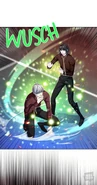The Star Seekers mit TXT by HYBE Webtoon - Viken nutzt seine Heil-Magie