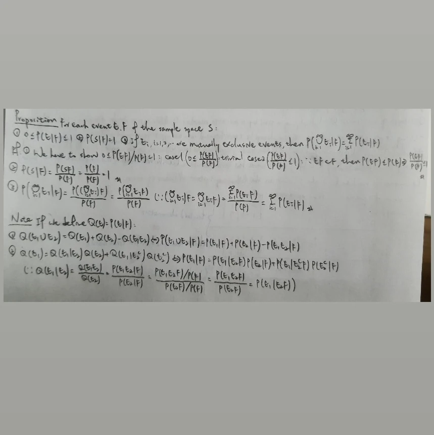 28. P. F is a probability | My Wiki | Fandom