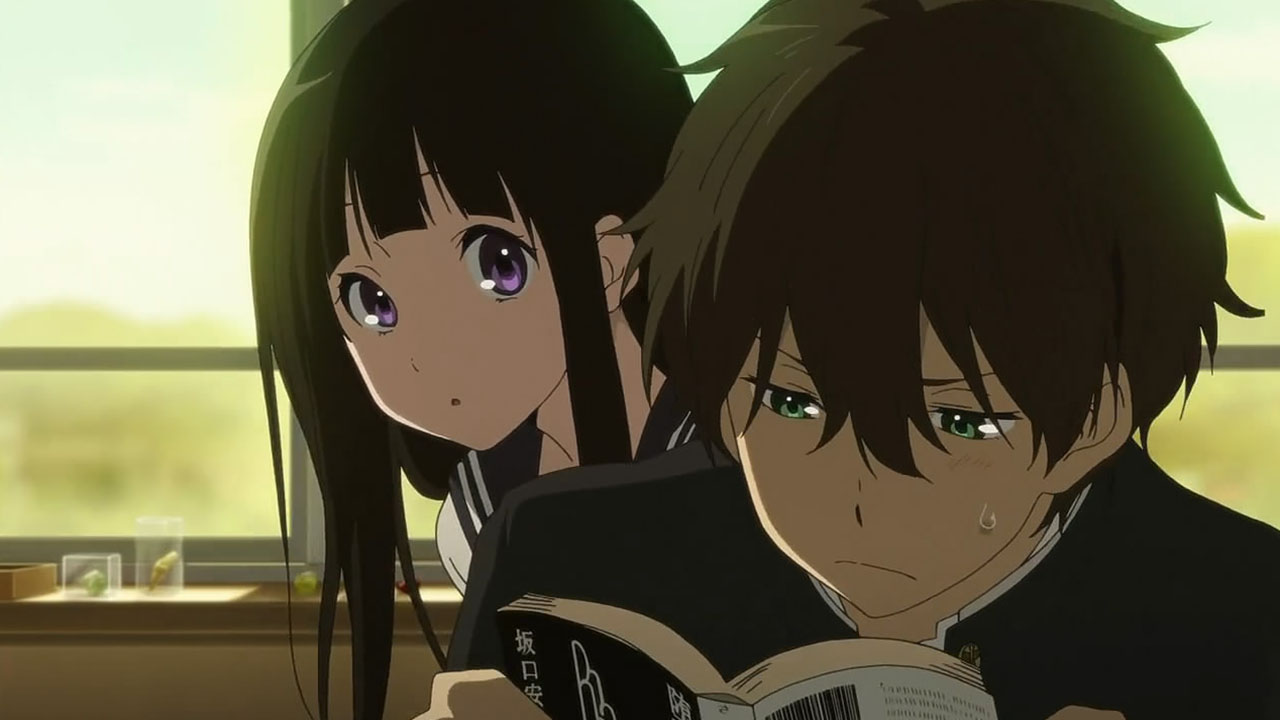 Hyouka A Verdade Sobre o Histórico Clube de Literatura Clássica - Assista  na Crunchyroll