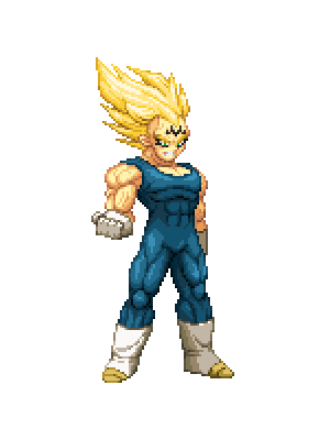 Pixilart - SSJ2 Vegeta by Cant-Choose