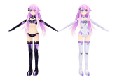 Hyperdimension neptunia mkii purple sister by xxnekochanofdoomxx-d5nz0lo