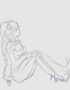 Neptunia sketch by missmgish-d5wiwpt