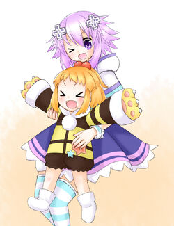 Peashy Fanart Hyperdimension Neptunia Wiki Fandom