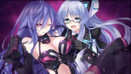 Rei helping Iris Heart