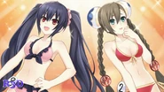 Lee-Fi vs. Noire in a beauty pageant