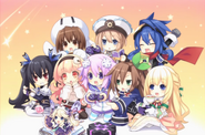 The entire main cast, minus Arfoire.