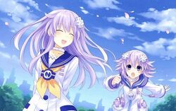 Nepgear and Neptune