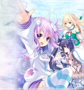 The four main girls in the cast.