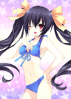 Noire bikini shot, minus the watermark.