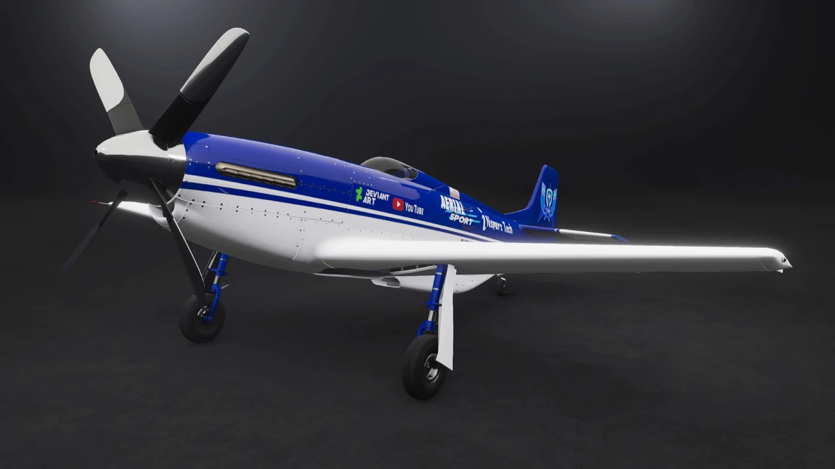 North American P-51 Mustang Strega U.D.R.S Air Race Team '45 | Hyperion ...