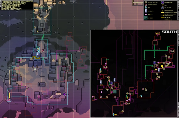 Карта БесплодныхХолмов