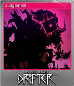 Hyper Light Drifter Card Judgement Foil