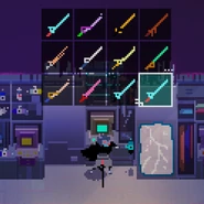 Панель мечей