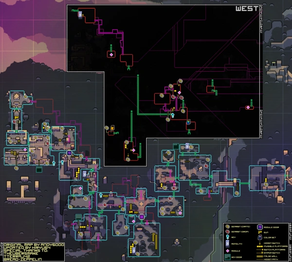 Карта ХрустальногоЛеса