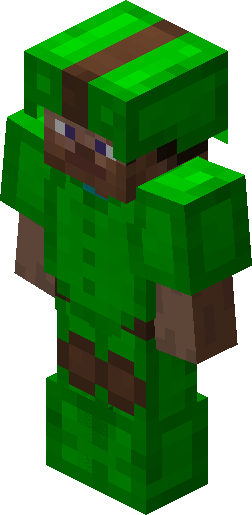 minecraft emerald helmet