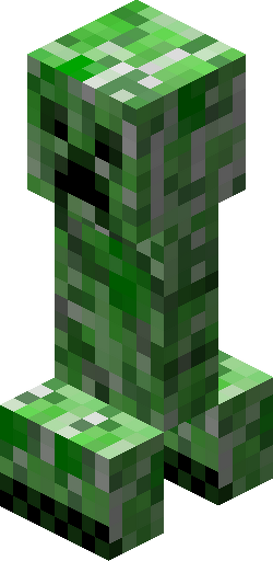 Minecraft Creeper , Png Download - Minecraft Charged Creeper, Transparent  Png - vhv