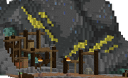 Gold Veins found in the Royal Mines.