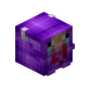 Purple Crushed Sheep Skin