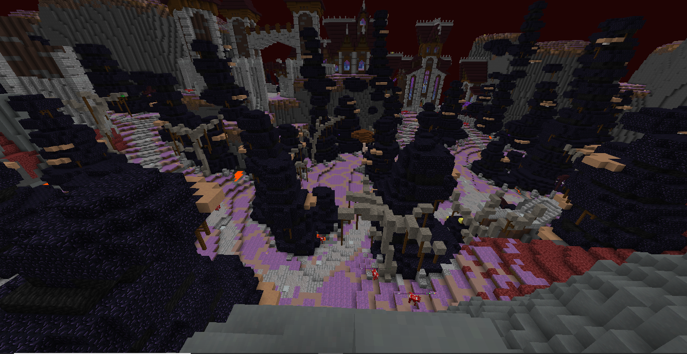 Where is the blazing volcano in hypixel skyblock?