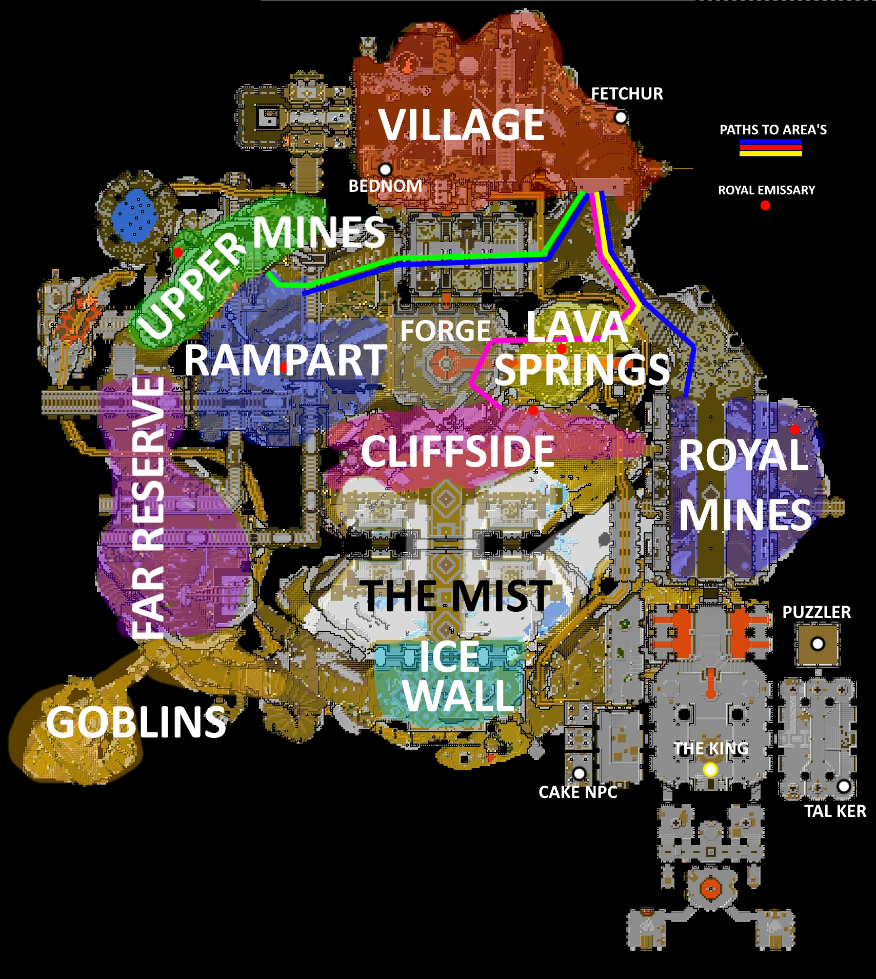 Crystal Hollows/Special Locations, Hypixel SkyBlock Wiki