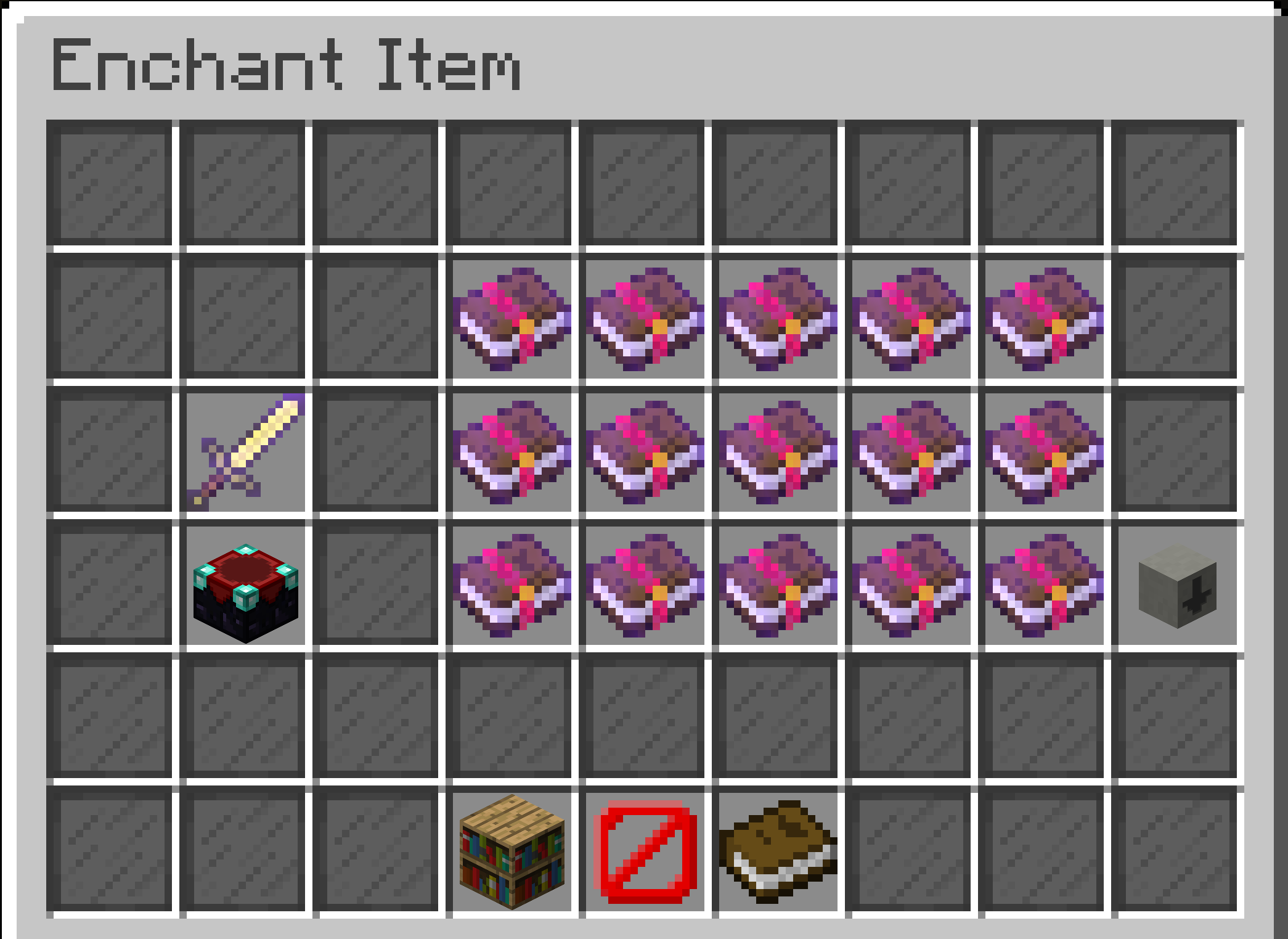 give items enchants with universal minecraft editor