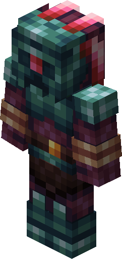 Minecraft Skins Ender Zombie Skin PNG Image With Transparent