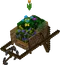 Floral Wheelbarrow Render