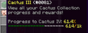 Cactus Collection Tooltip