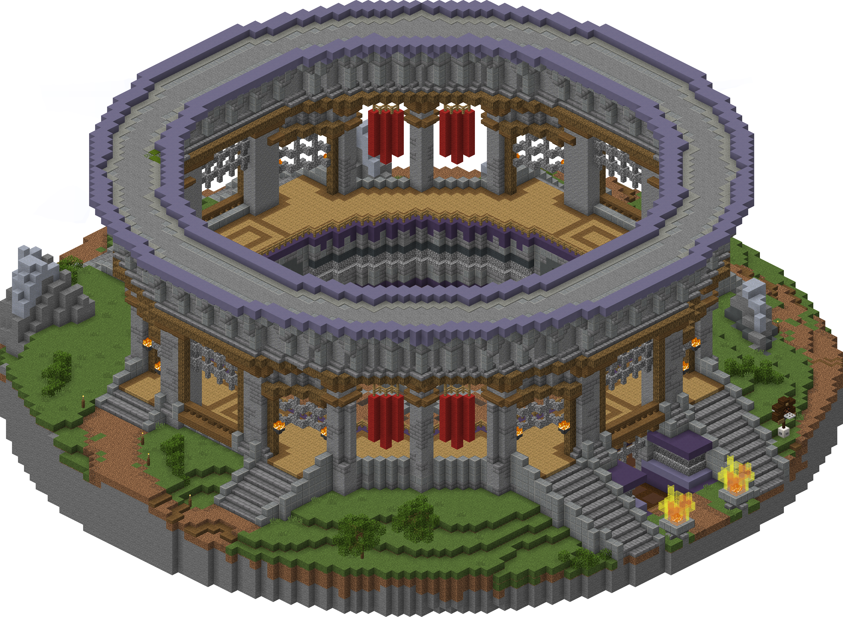 pokemon battle arena schematic minecraft