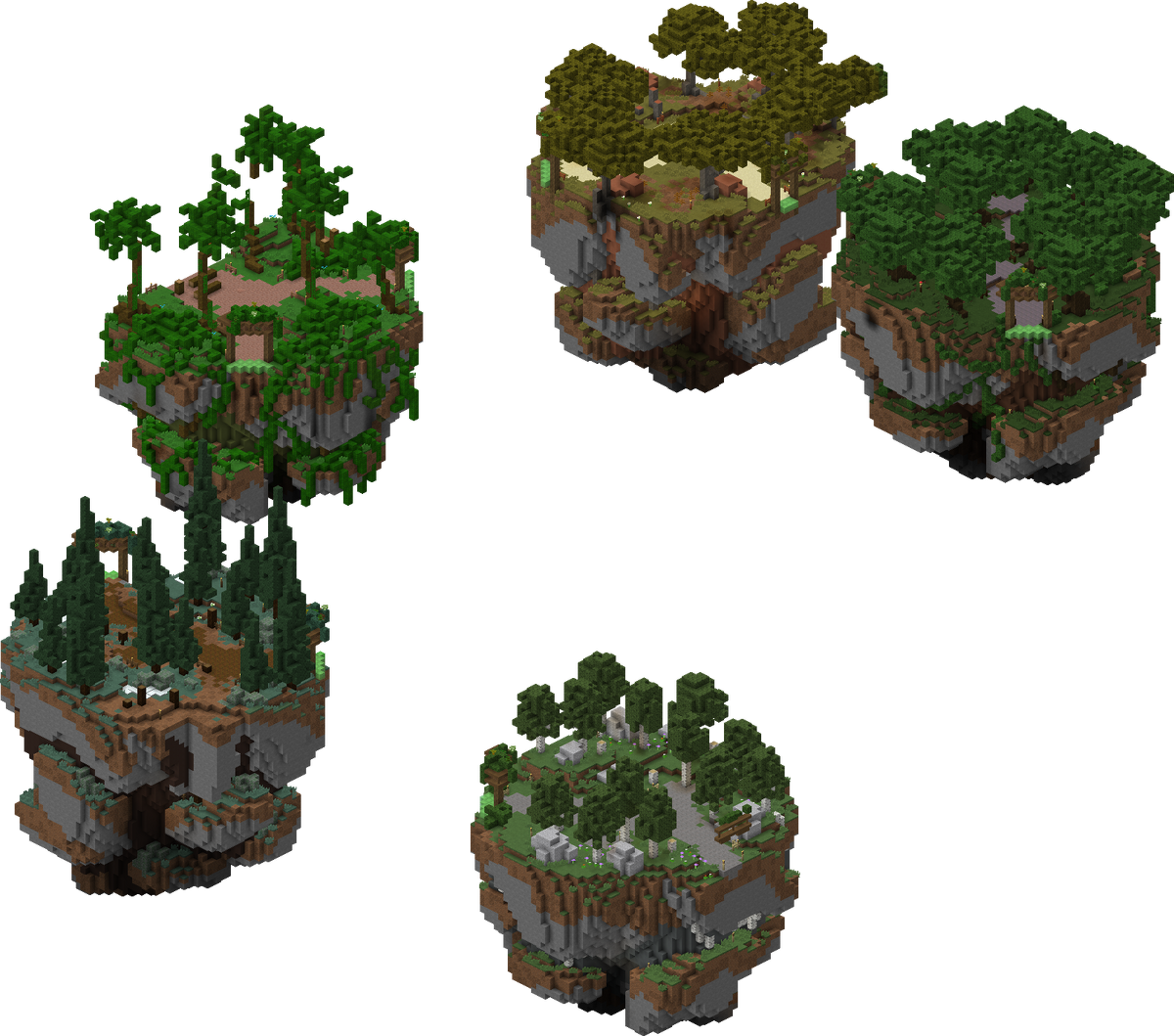 Floating Islands Hypixel SkyBlock Wiki Fandom