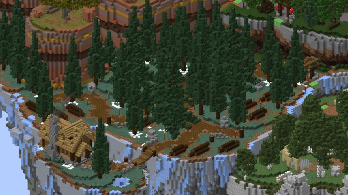 Spruce Woods Hypixel SkyBlock Wiki Fandom