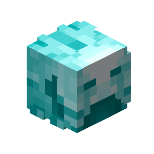 Diamond Pufferfish — Minecraft head
