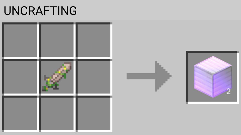 User blog:KinGgNarwhal74/Uncrafting Table | Hypixel SkyBlock Wiki | Fandom